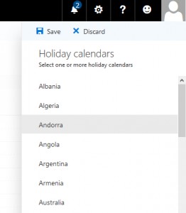 illustration of holiday calendars