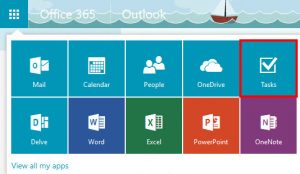 Office 365 Tasks Launcher Highlight